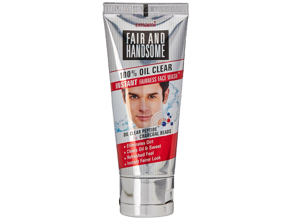 Emami Fair and Handsome 100% Oil Clear Face Wash, 50g
